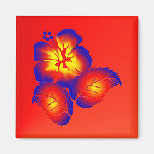 Fire Flower Magnet