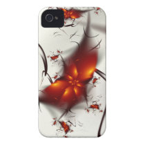 Fire Flowers & Ashes Abstract Fractal Iphone 4 Case-mate Cases