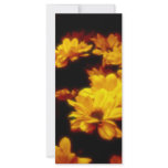 Fire flowers rack cards