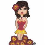 Fire Girl Quantum Cutie Girl Photo Sculpture