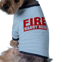 Fire Harry Reid Pet T-shirt