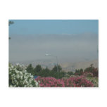 Fire Haze from fire near Chico CA 2008 postcards