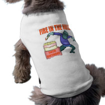 Fire In The Hole 50th Birthday Gifts Doggie T-shirt