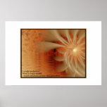 Fire Lake Spiral Posters