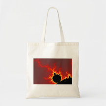 Fire Lightning Canvas Bag