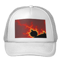 Fire Lightning Mesh Hats