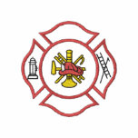 Fire Logo embroidered shirts