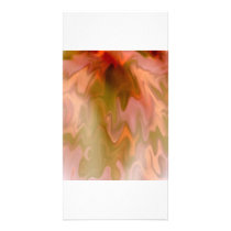 Fire Melt Custom Photo Card