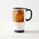 Fire Orange Chrysanthemums Mug