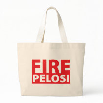 Fire Pelosi Canvas Bag