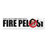 Fire Pelosi bumper stickers