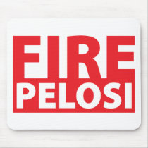 Fire Pelosi Mouse Pad