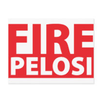 Fire Pelosi Post Cards