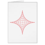 Fire (red) greeting card