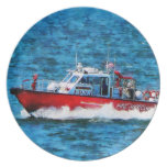 Fire Rescue Boat Plates
