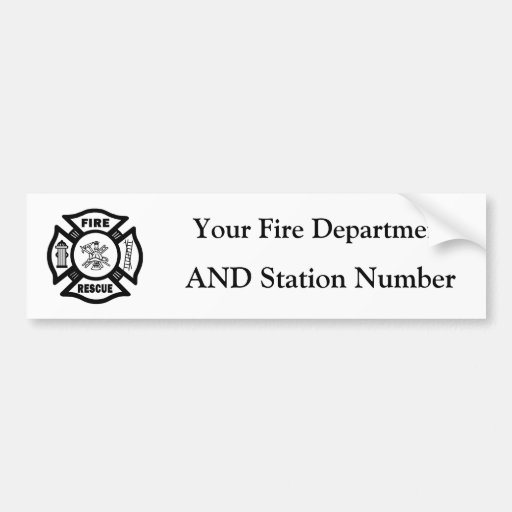 Fire Rescue Bumper Stickers