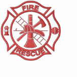 Fire Rescue embroidered shirts