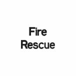 Fire Rescue embroidered shirts