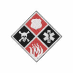 Fire, Rescue, Ems embroidered shirts