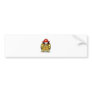 Fire Rescue Penguin Bumper Sticker