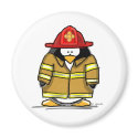 Fire Rescue Penguin magnets