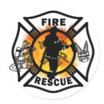 Fire Rescue stickers