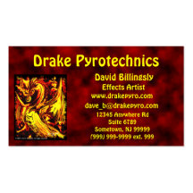Fire Spirit Business Card
