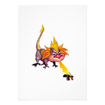 Fire Starter Dragon Custom Announcements