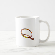 Fire Sticks Monogram Mugs