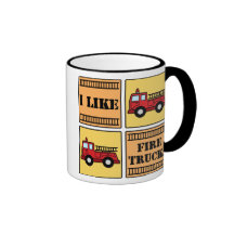 Fire Truck Coffee Mug