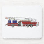 Fire Truck Ladder mousepads