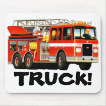Fire Truck mousemat Mousepads