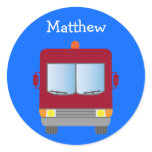 Fire truck stickers