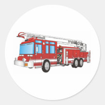 Fire Truck Stickers