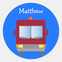 Fire truck stickers