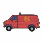 Fire Van embroidered shirts