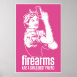 Firearms Are A Girls Best Friend Print
