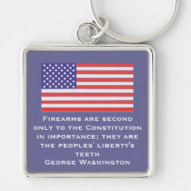 Firearms are second only to the Constitution in im Keychains