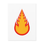 Fireball Graphics: Fire Ball: Flames postcards