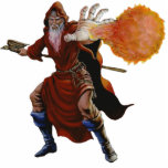 Fireball Wizard Photo Sculpture photo sculptures