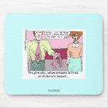 Fired From Victoria Secret Cartoon Mouse Pad mousepads
