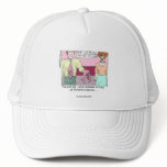 Fired From Victoria Secret Cartoon White Cap hats