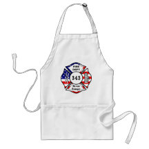 Firefighter 9/11 Never Forget 343 Aprons