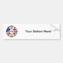 Firefighter 9/11 Never Forget 343 Bumper Sticker