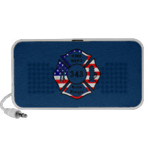 Firefighter 9/11 Never Forget 343 PC Speakers