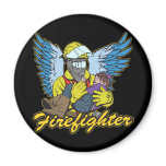 Firefighter Angel magnets