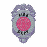 Firefighter Badge Embroidered Track Jacket