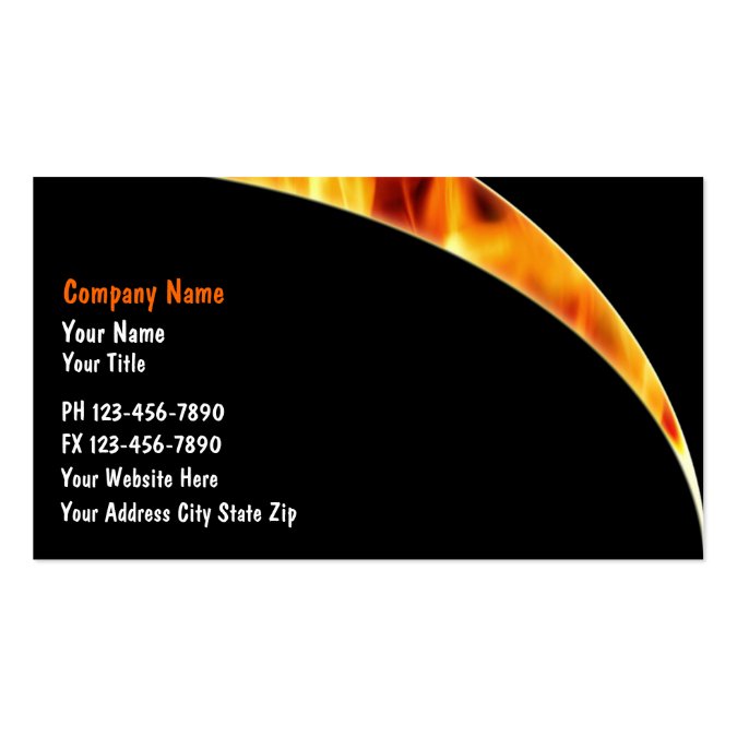Firefighter Business Cards