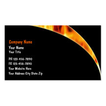 Firefighter Business Cards