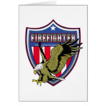 Firefighter Eagle Shield cards